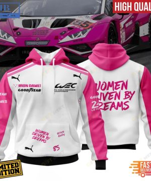WEC 2025 Iron Dames All Over Print Hoodie