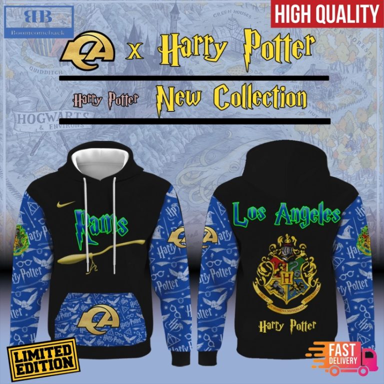 Los Angeles Rams x Harry Potter All Over Print Hoodie
