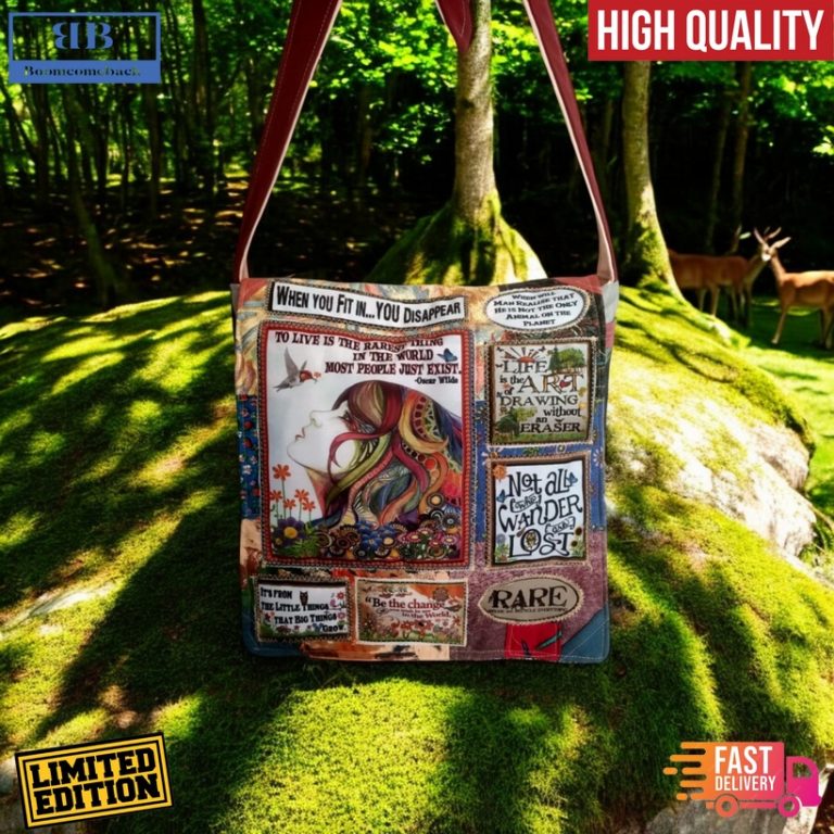 To Live Is The Rarest Thing In The World Most People Just Exist Tote Bag