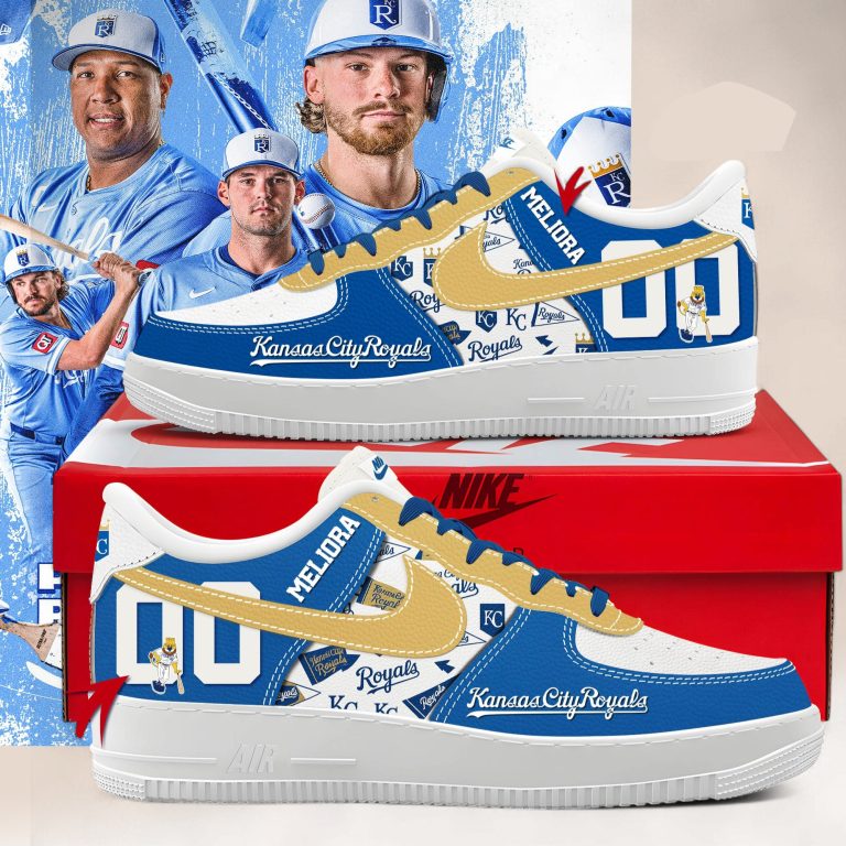 Kansas City Royals Personalized Air Force Shoes
