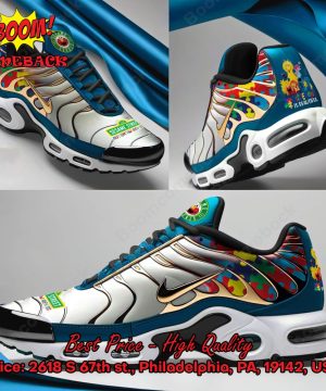 123 Sesame Street Autism Air Max Plus Shoes