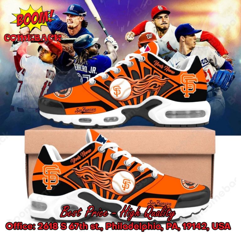 San Francisco Giants Custom Name Air Max Plus Shoes