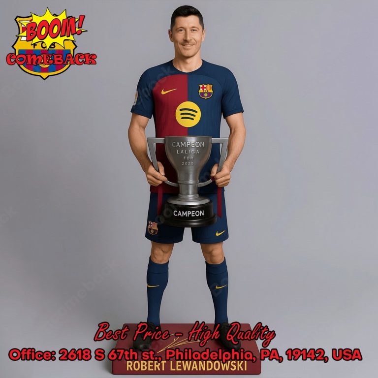 Robert Lewandowski Barcelona Acrylic Plaque