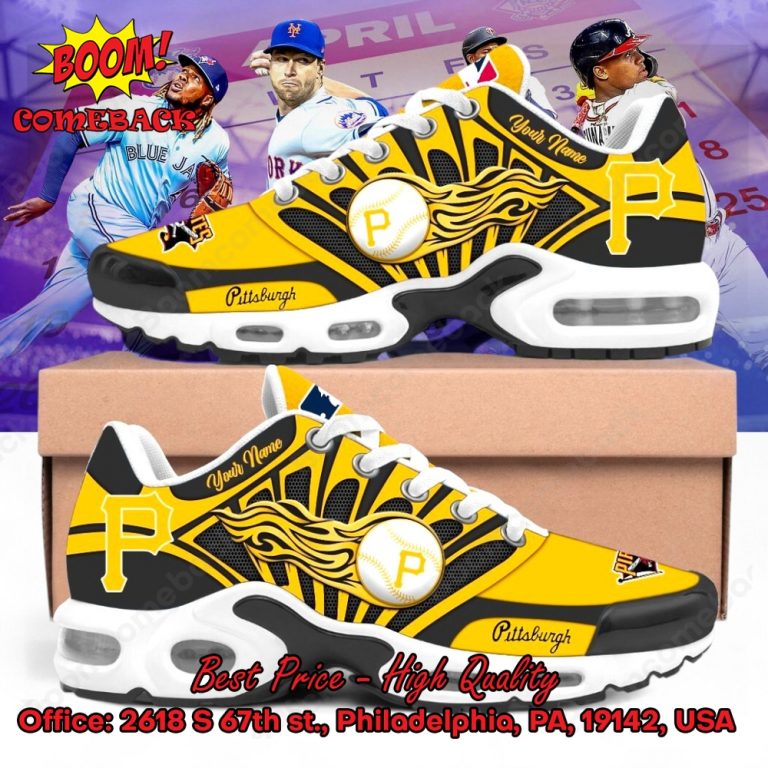 Pittsburgh Pirates Custom Name Air Max Plus Shoes
