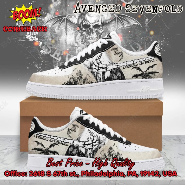 Avenged Sevenfold Band Premium Air Force Shoes