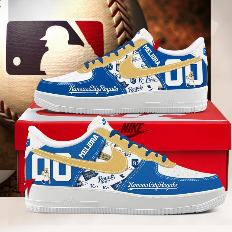 Kansas City Royals Personalized Air Force Shoes