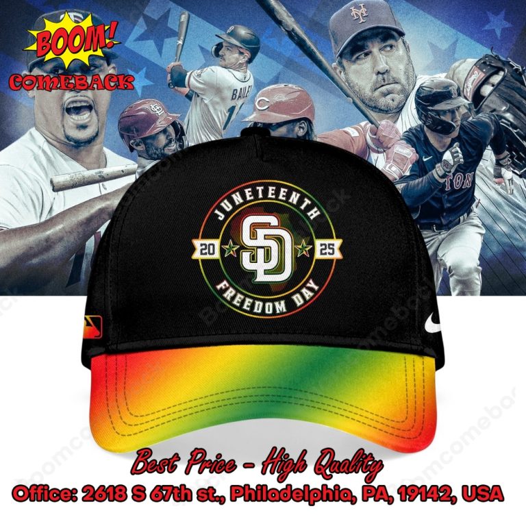 San Diego Padres Juneteenth Day Baseball Jersey