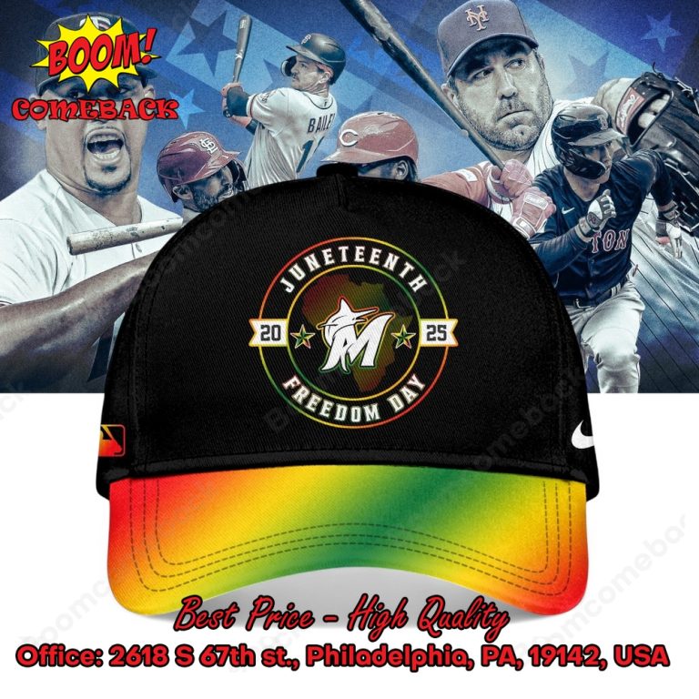 Miami Marlins Juneteenth Day Baseball Jersey