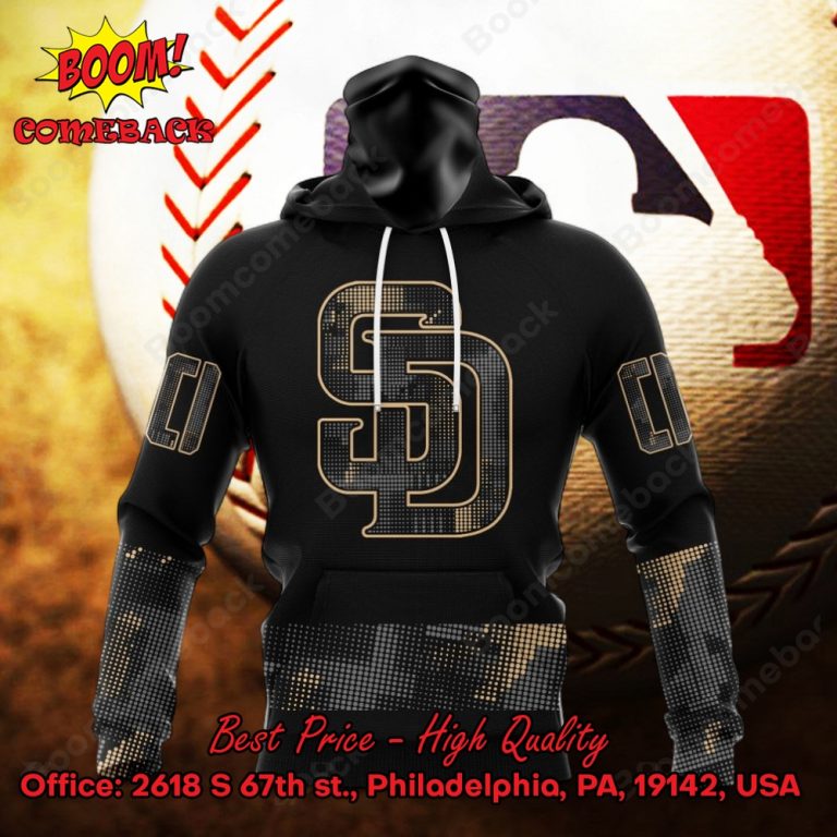 San Diego Padres Armed Forces Day Hoodie