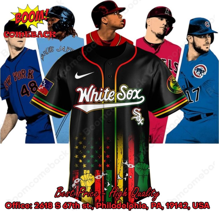 Chicago White Sox Juneteenth Day Baseball Jersey