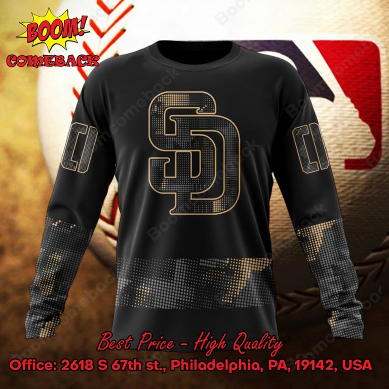 San Diego Padres Armed Forces Day Hoodie