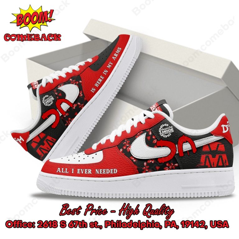 Depeche Mode Enjoy the Silence Air Force Shoes