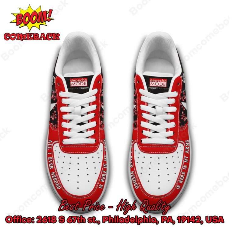 Depeche Mode Enjoy the Silence Air Force Shoes
