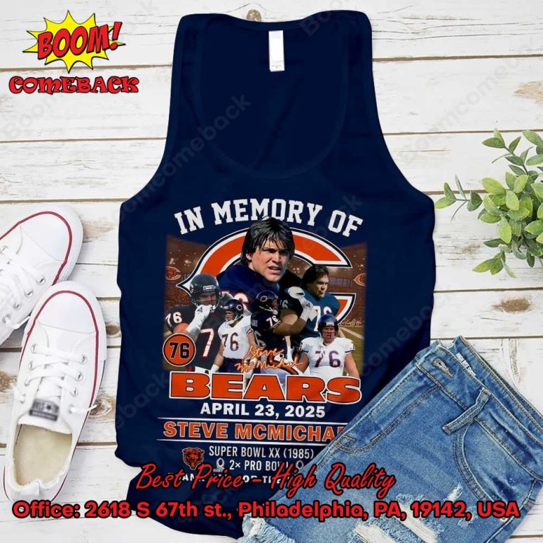 In Memory Of Bears Steve Mcmichael Shirt