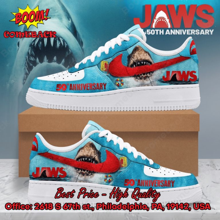 Jaws 50th Anniversary 2025 Air Force Shoes