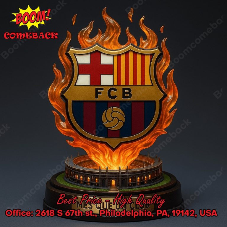 Fc Barcelona Mes Que Un Club Acrylic Plaque