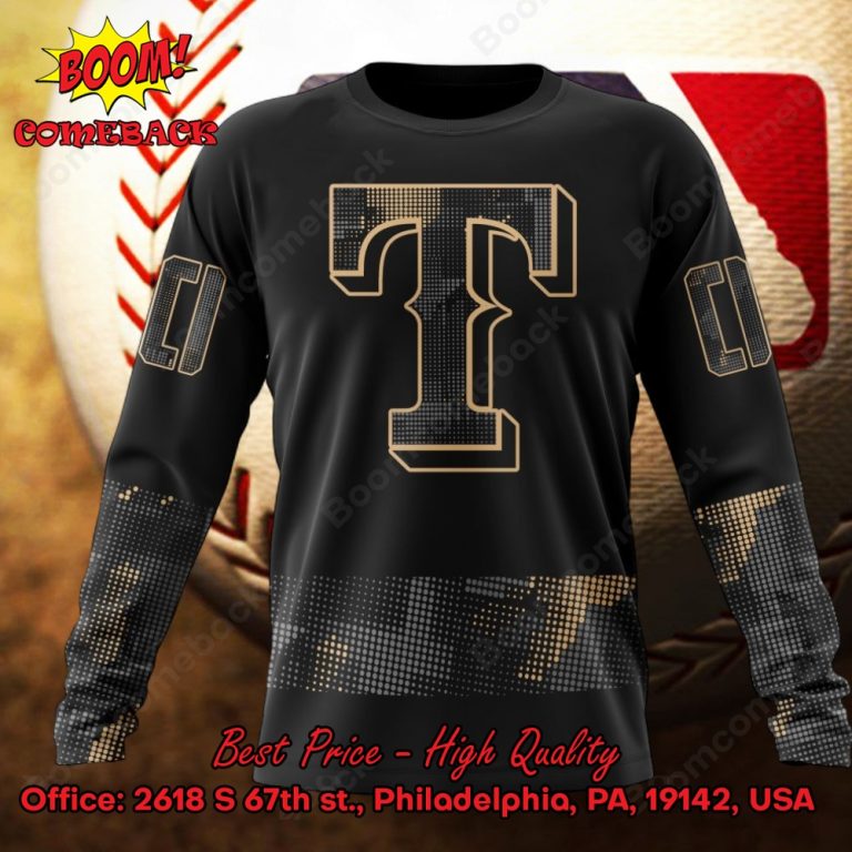 Texas Rangers Armed Forces Day Hoodie