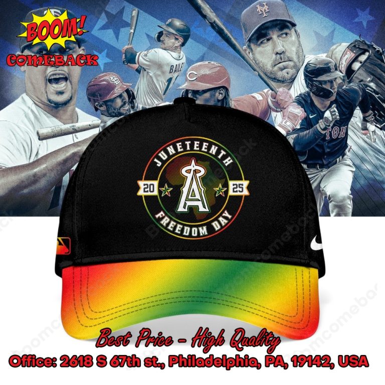 Los Angeles Angels Juneteenth Day Baseball Jersey