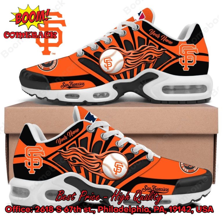 San Francisco Giants Custom Name Air Max Plus Shoes