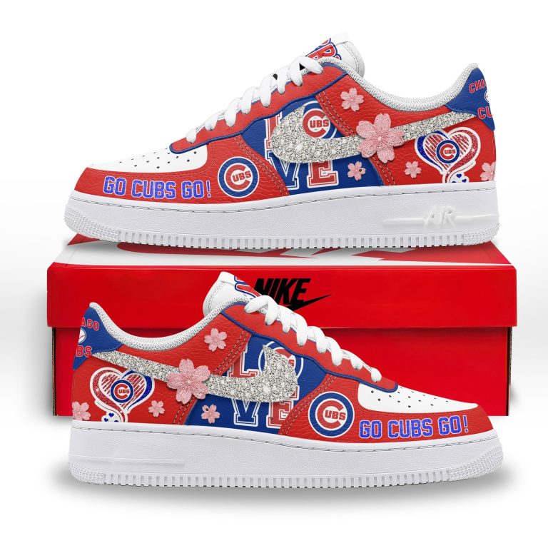 Go Cubs Go Personalized Air Force Shoes