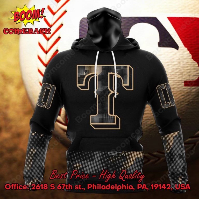 Texas Rangers Armed Forces Day Hoodie