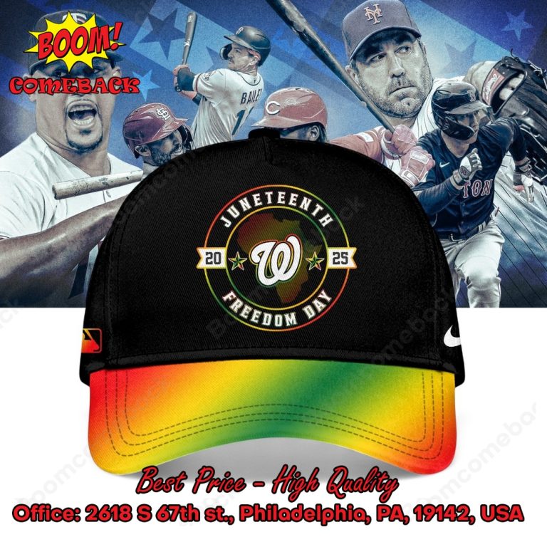 Washington Nationals Juneteenth Day Baseball Jersey