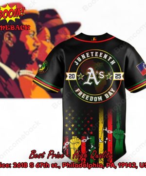 athletics juneteenth day baseball jersey 3 pHMW3