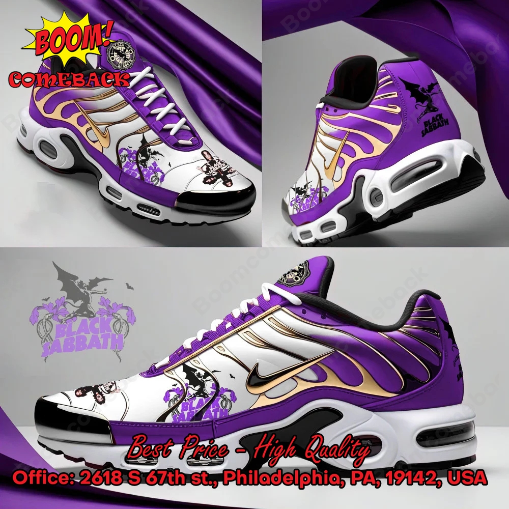 Black Sabbath Air Max Plus Shoes Black Sabbath Air Max Plus Shoes