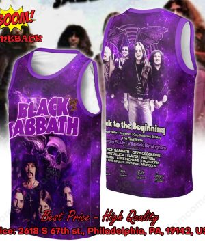 Black Sabbath Back To The Beginning Shirt