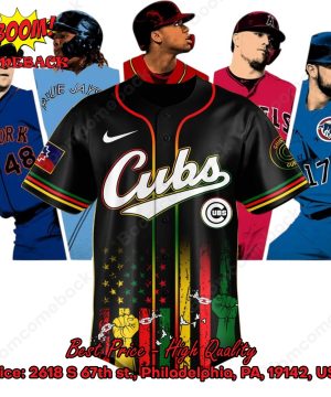 chicago cubs juneteenth day baseball jersey 2 KU7gi