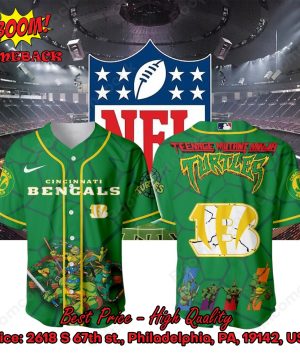 cincinnati bengals x ninja turtles night baseball jersey 3 ZmUIT