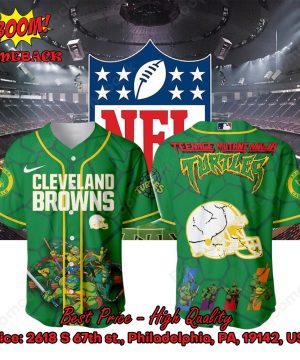 cleveland browns x ninja turtles night baseball jersey 3 9ERd4