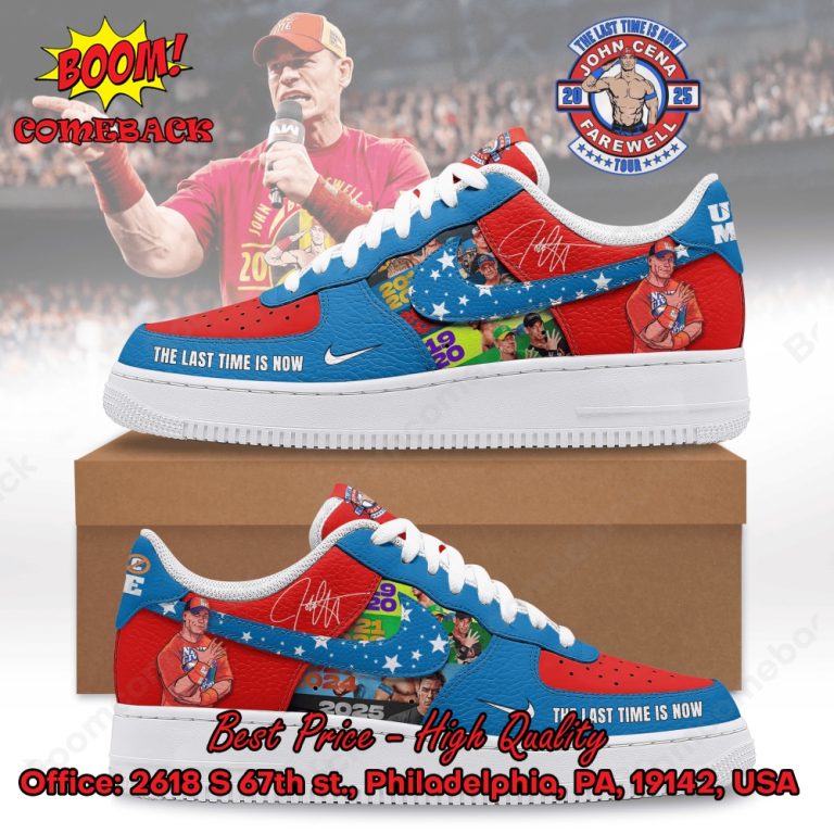 John Cena The Last Time Is Now Air Force Shoes