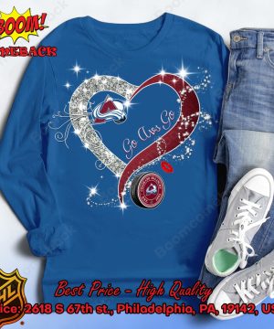 colorado avalanche glitter heart shirt 8 Zx4f2
