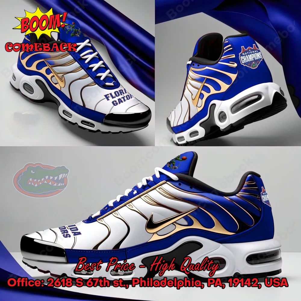 Florida Gators 2025 National Champions Air Max Plus Shoes Florida Gators 2025 National Champions Air Max Plus Shoes