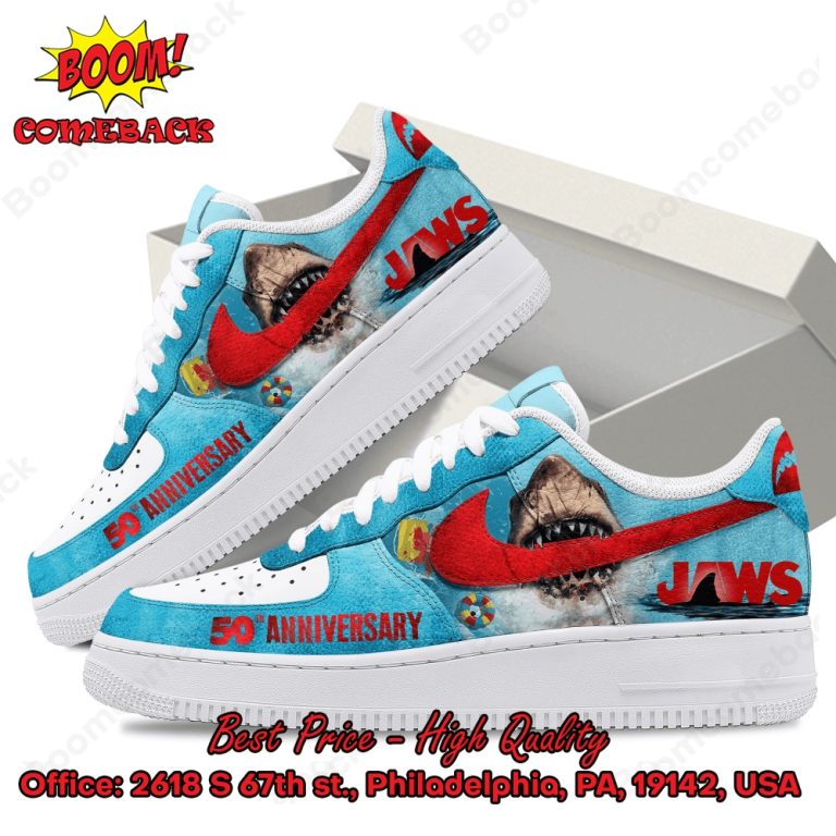 Jaws 50th Anniversary 2025 Air Force Shoes