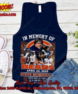 in memory of bears steve mcmichael shirt 10 pQjf9