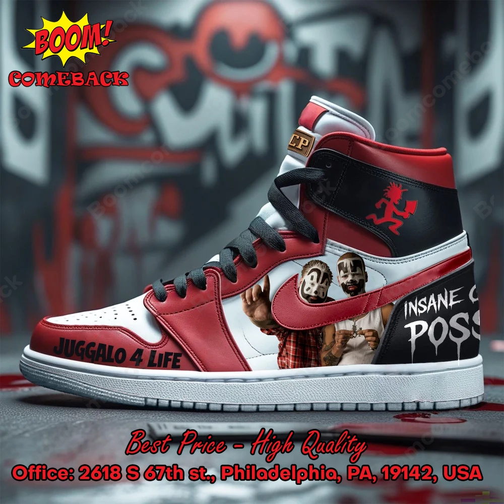 Insane Clown Posse Juggalo Air Jordan 1 High Insane Clown Posse Juggalo Air Jordan 1 High