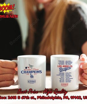 Los Angeles Dodgers 2024 World Series Champions Two-Pack Mug