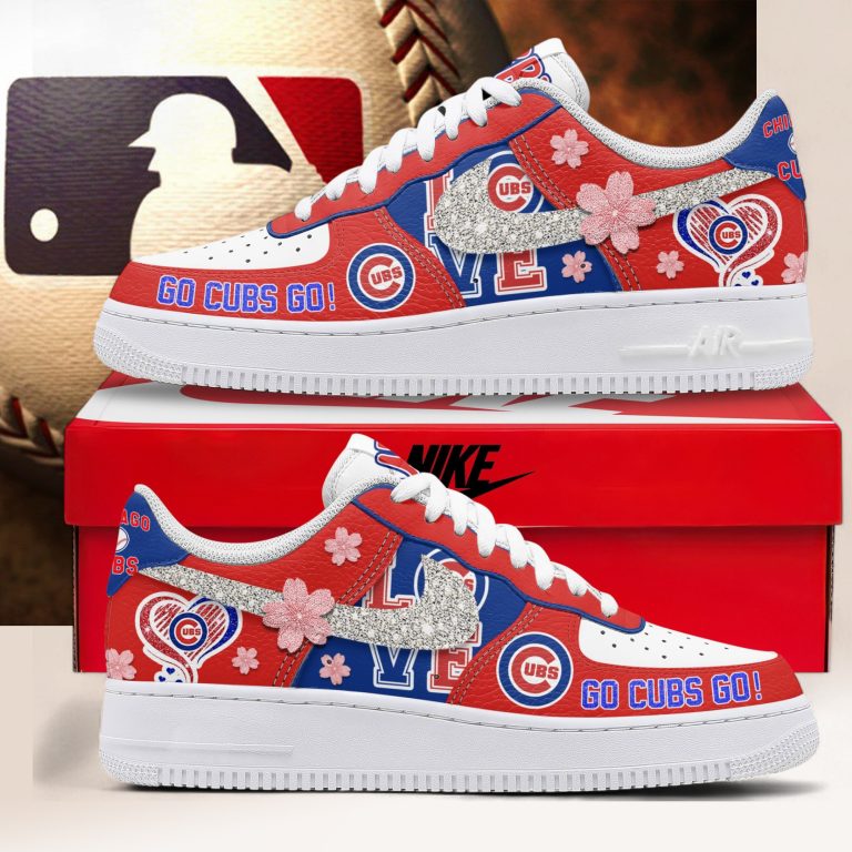 Go Cubs Go Personalized Air Force Shoes