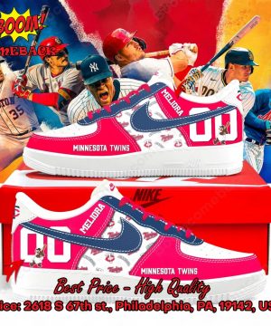 Minnesota Twins Custom Name Air Force Shoes
