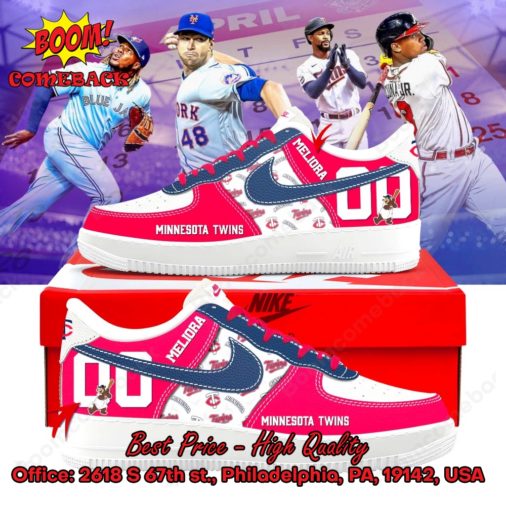 Minnesota Twins Custom Name Air Force Shoes Minnesota Twins Custom Name Air Force Shoes