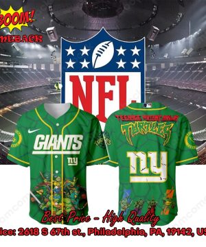 new york giants x ninja turtles night baseball jersey 3 HJUTZ