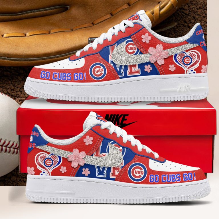 Go Cubs Go Personalized Air Force Shoes