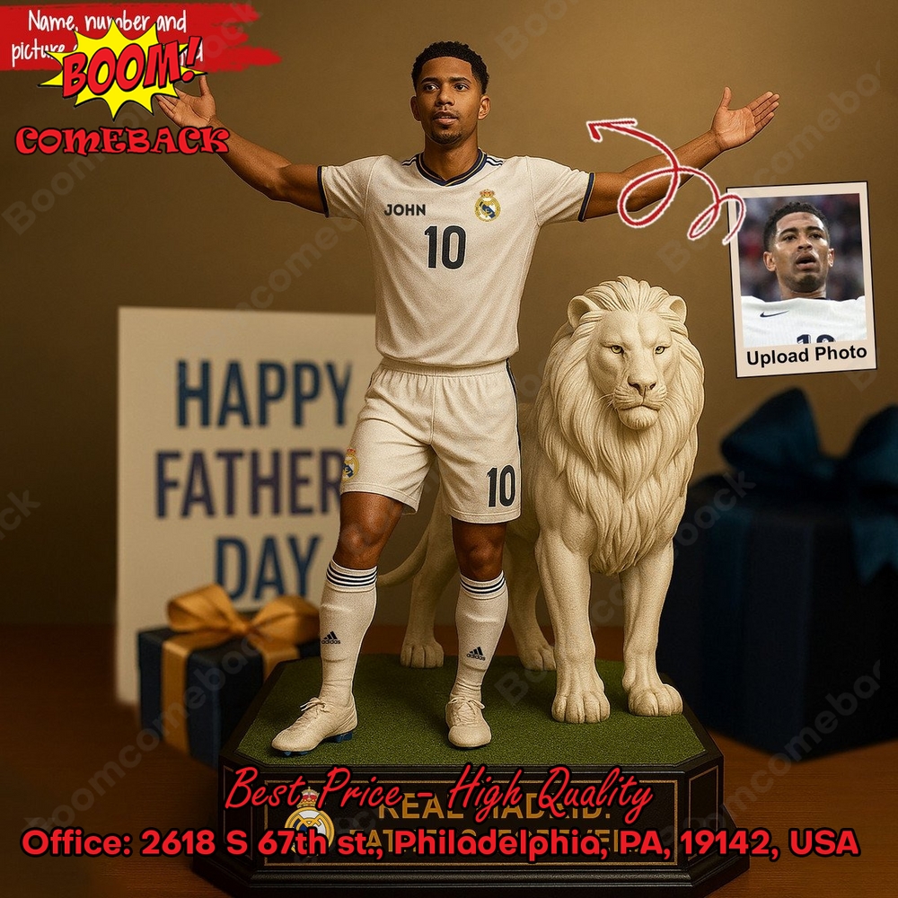 Personalized Real Madrid Fathers Forever Father Day Acrylic Plaque Personalized Real Madrid Fathers Forever Father Day Acrylic Plaque