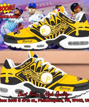 Pittsburgh Pirates Custom Name Air Max Plus Shoes