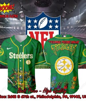 pittsburgh steelers x ninja turtles night baseball jersey 3 KX3He