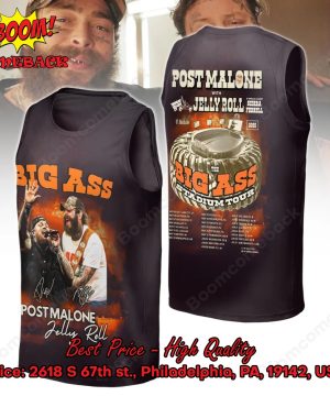 Post Malone Jelly Roll’s Big Ass Stadium Tour Shirt