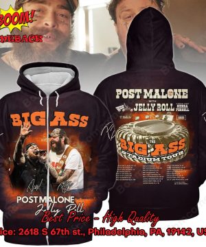 post malone jelly rolls big ass stadium tour shirt 4 Jacgv