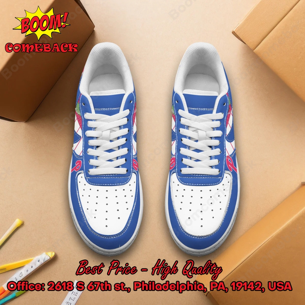 Premium MLB Philadelphia Phillies Air Force Shoes Premium MLB Philadelphia Phillies Air Force Shoes